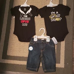 Boy's Shirt and Jean Bundle